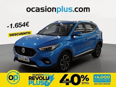 Usado MG ZS Luxury 111 CV (81 kW) 2023 Azul SUV