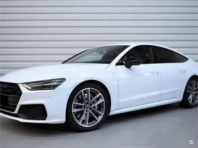 Usado Audi A7 Sportback S-Line 299 CV (219 kW) 2020 Blanco Utilitario