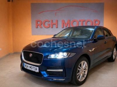 Azul Usado 2018 Jaguar F-Pace Prestige SUV | 20.990 € (Buen precio)