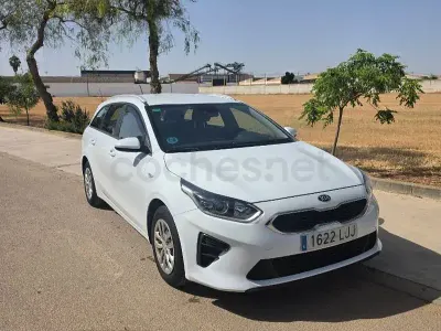 Usado Kia Ceed 115 CV (84 kW) 2020 Blanco Utilitario