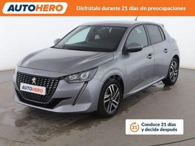Usado Peugeot 208 Allure 101 CV (74 kW) 2021 Gris Utilitario