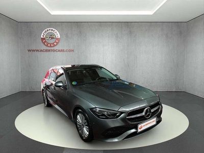 Usado Mercedes C220 200 CV (147 kW) 2022 Gris Familiar
