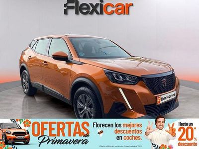 Usado Peugeot 2008 Active 100 CV (73 kW) 2021 Naranja SUV