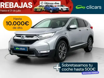Usado Honda CR-V Elegance 184 CV (135 kW) 2021 Gris / plata SUV