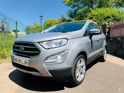 Usado Ford Ecosport Titanium 125 CV (91 kW) 2020 Gris / plata SUV