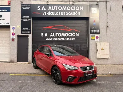 Usado Seat Ibiza FR 110 CV (80 kW) 2020 Granate Utilitario