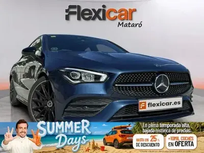 Usado Mercedes CLA180 136 CV (100 kW) 2020 Azul Berlina
