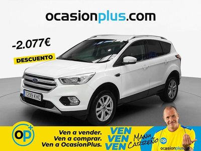 Usado Ford Kuga Trend+ 120 HP (88 kW) 2018 Branco SUV