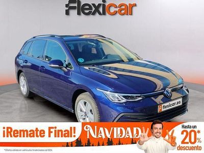 Azul Usado 2021 VW Golf VII Familiar | 17.490 € (Precio justo)