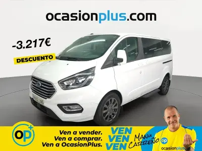 Usado Ford Tourneo Custom Sport 185 CV (136 kW) 2021 Blanco Van