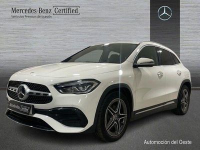 Usado Mercedes GLA200 150 CV (110 kW) 2021 Blanco polar SUV