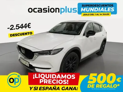 Usado Mazda CX-5 Homura-Line 165 CV (121 kW) 2021 Blanco SUV