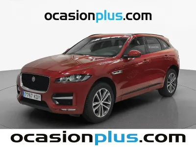 Usado Jaguar F-Pace R-Sport 180 CV (132 kW) 2017 Rojo SUV