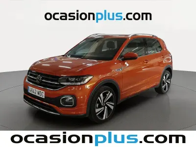 Usado VW T-Cross Sportline 110 CV (80 kW) 2022 Naranja SUV