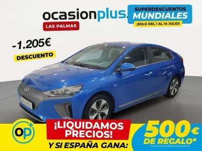 Usado Hyundai Ioniq 88 kW (120 CV) 2018 Azul Utilitario