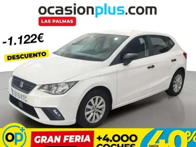 Usado Seat Ibiza Reference 80 CV (58 kW) 2019 Blanco Utilitario