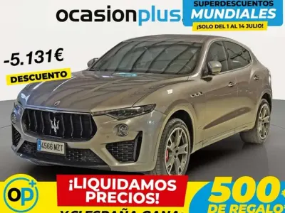 Usado Maserati Levante 350 CV (257 kW) 2021 Gris SUV