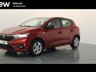 Rojo Usado 2021 Dacia Sandero Essentiel Berlina | 10.900 € (Buen precio)