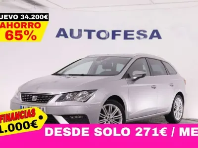 Käytetty Seat Leon ST 131 HP (96 kW) 2020 Harmaa Farmari