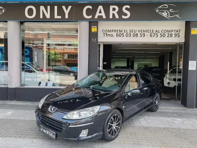 Usado Peugeot 407 Premium 136 CV (100 kW) 2008 Negro Berlina