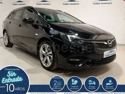 Brugt Opel Astra Ultimate 145 HK (106 kW) 2021 Sort Stationcar