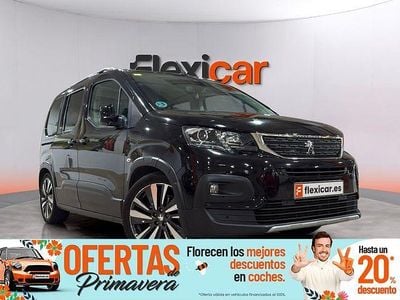 Usado Peugeot Rifter Active 130 CV (95 kW) 2018 Negro Monovolumen