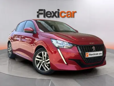 Usado Peugeot 208 Allure 101 CV (74 kW) 2020 Rojo Utilitario