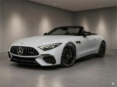 Usado Mercedes SL43 AMG 381 CV (280 kW) 2023 Gris / plata Descapotable