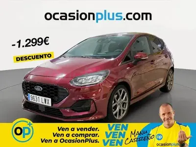Usado Ford Fiesta ST-Line X 125 CV (91 kW) 2022 Rojo Utilitario