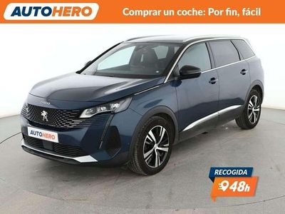 Usado Peugeot 5008 GT 131 CV (96 kW) 2021 Azul SUV