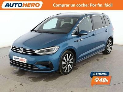 Azul Usado 2018 VW Touran Sport Monovolumen | 21.699 € (Precio justo)