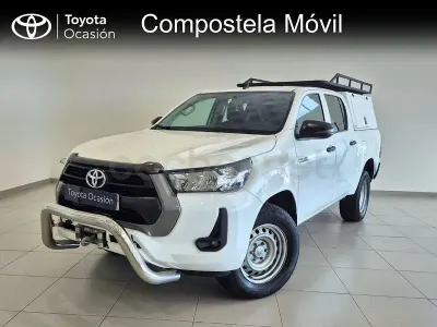 Usado Toyota HiLux 150 CV (110 kW) 2021 Blanco Pickup/Camioneta