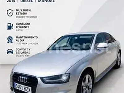 Usado Audi A4 S-Line 150 CV (110 kW) 2014 Gris / plata Berlina