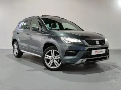 Usado Seat Ateca FR 150 CV (110 kW) 2018 Gris SUV