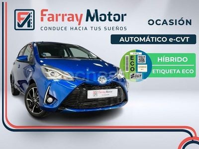 Azul Usado 2017 Toyota Yaris Hybrid City Berlina | 14.250 € (Precio justo)
