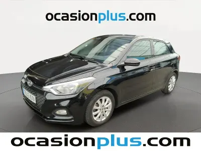 Usado Hyundai i20 75 CV (55 kW) 2019 Negro Utilitario