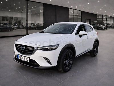 Käytetty Mazda CX-3 Luxury 105 HP (77 kW) 2018 Valkoinen Katumaasturi