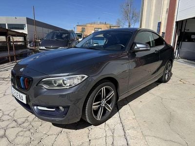 Usado BMW 218 Comfort Edition 143 HP (105 kW) 2015 Cinzento Coupé