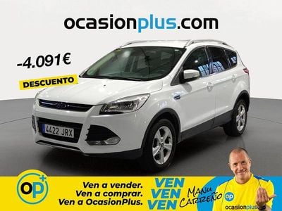 Usado Ford Kuga Trend 120 HP (88 kW) 2016 Branco SUV