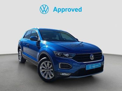 Usado VW T-Roc Advance 110 CV (80 kW) 2021 Azul SUV