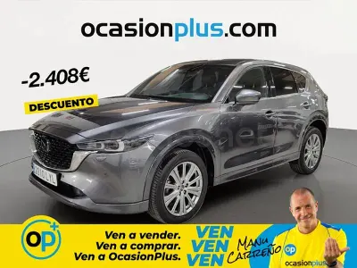 Usado Mazda CX-5 Signature 184 CV (135 kW) 2022 Gris / plata SUV