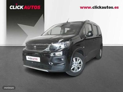 Usado Peugeot Rifter Allure 100 CV (73 kW) 2021 Negro Monovolumen