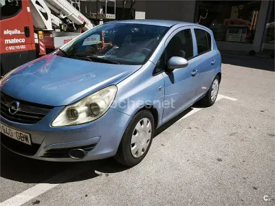 Usado Opel Corsa Enjoy 80 CV (58 kW) 2008 Azul Utilitario