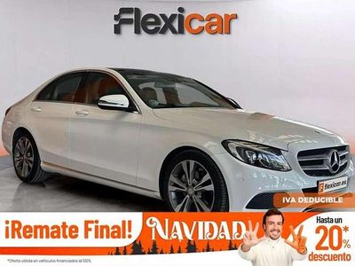 Blanco Usado 2017 Mercedes C220 Berlina | 21.290 € (Precio justo)