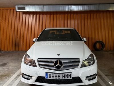 Blanco Usado 2013 Mercedes C220 AMG line Berlina | 17.200 € (Precio justo)