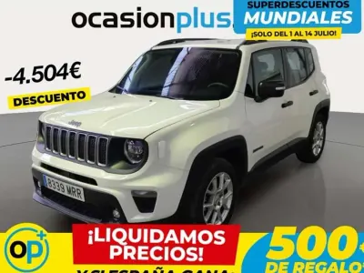 Usado Jeep Renegade Altitude 131 CV (96 kW) 2024 Blanco SUV
