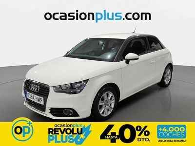 Usado Audi A1 Attraction 90 CV (66 kW) 2012 Blanco Utilitario