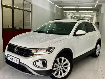 Usado VW T-Roc Life 150 CV (110 kW) 2022 Blanco SUV