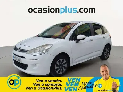 Usado Citroën C3 PureTech 68 CV (50 kW) 2015 Blanco Utilitario