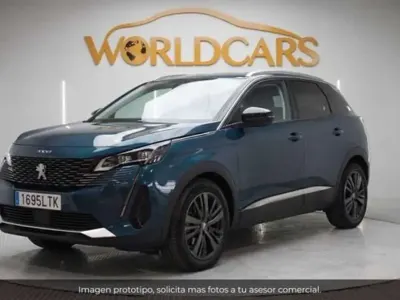 Usado Peugeot 3008 Allure 131 CV (96 kW) 2021 Azul SUV